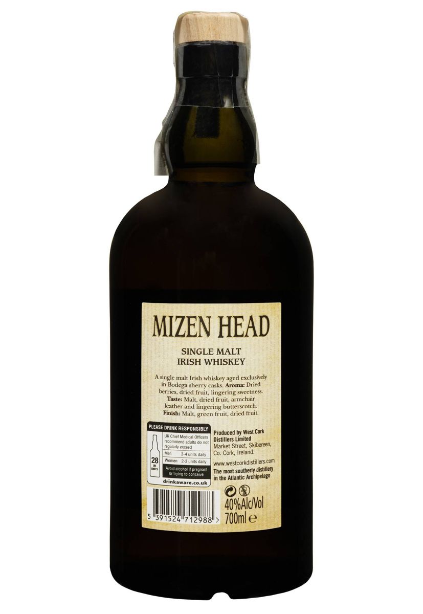 Виски Mizen Head Single Malt 0.7 л