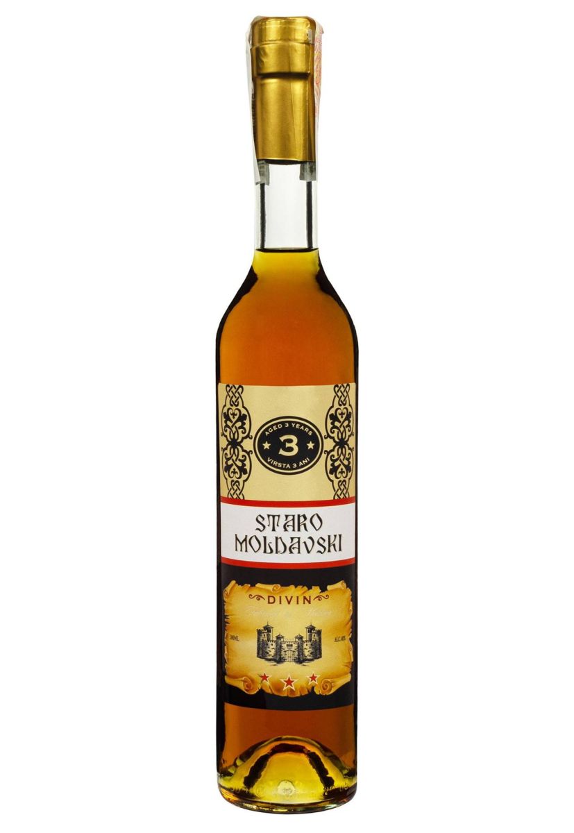 Бренди Divin Staromoldavski 3 года 0.5 л