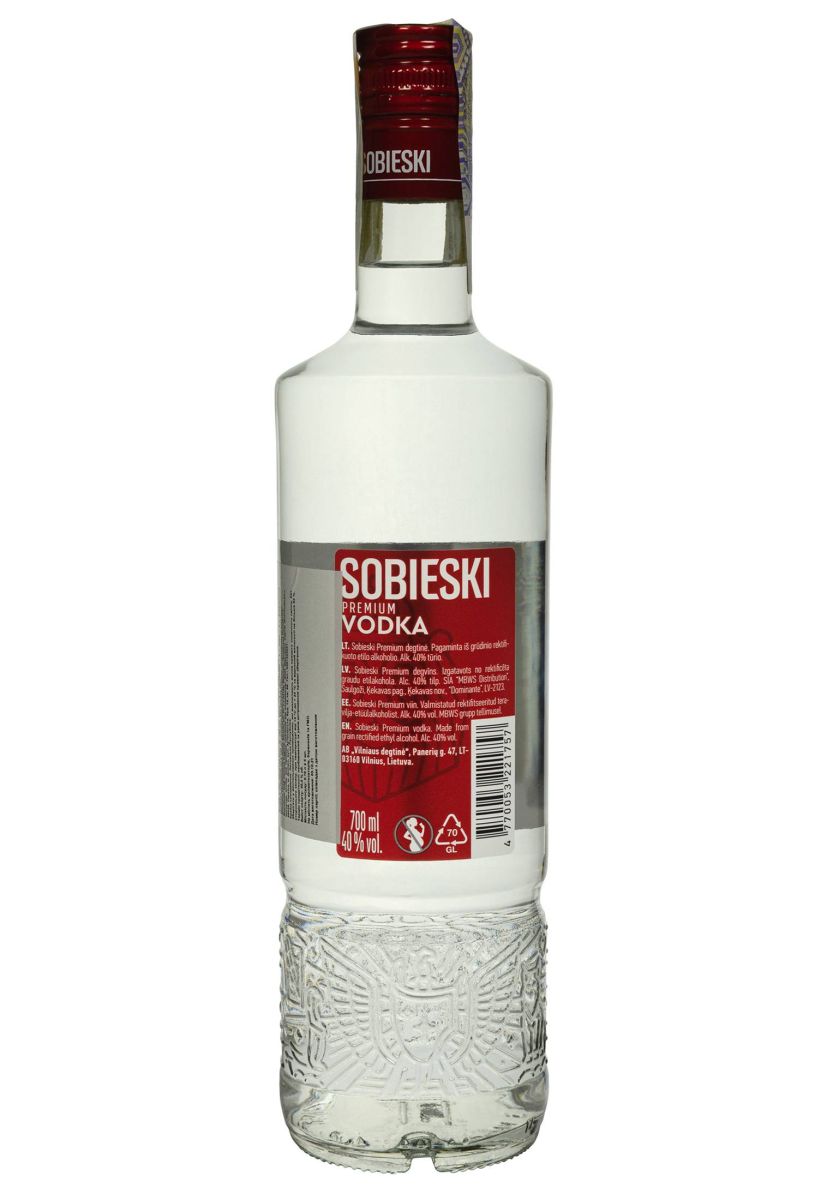 Водка Sobieski Premium 0.7 л