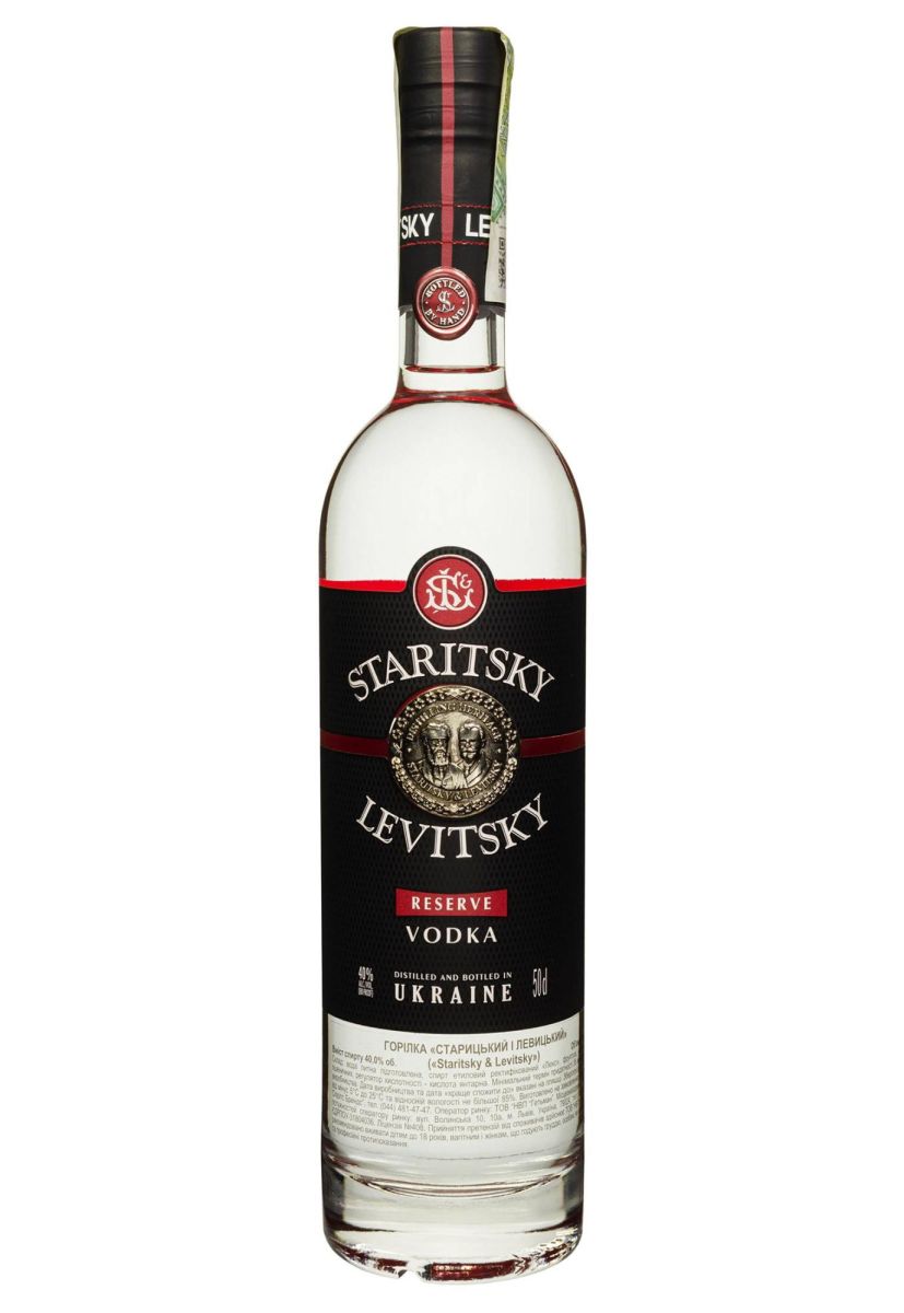 Водка Staritsky & Levitsky 40% 0.5 л