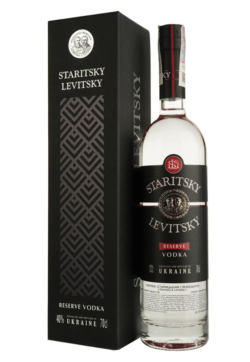 Водка Staritsky & Levitsky в коробке 40% 0.7 л