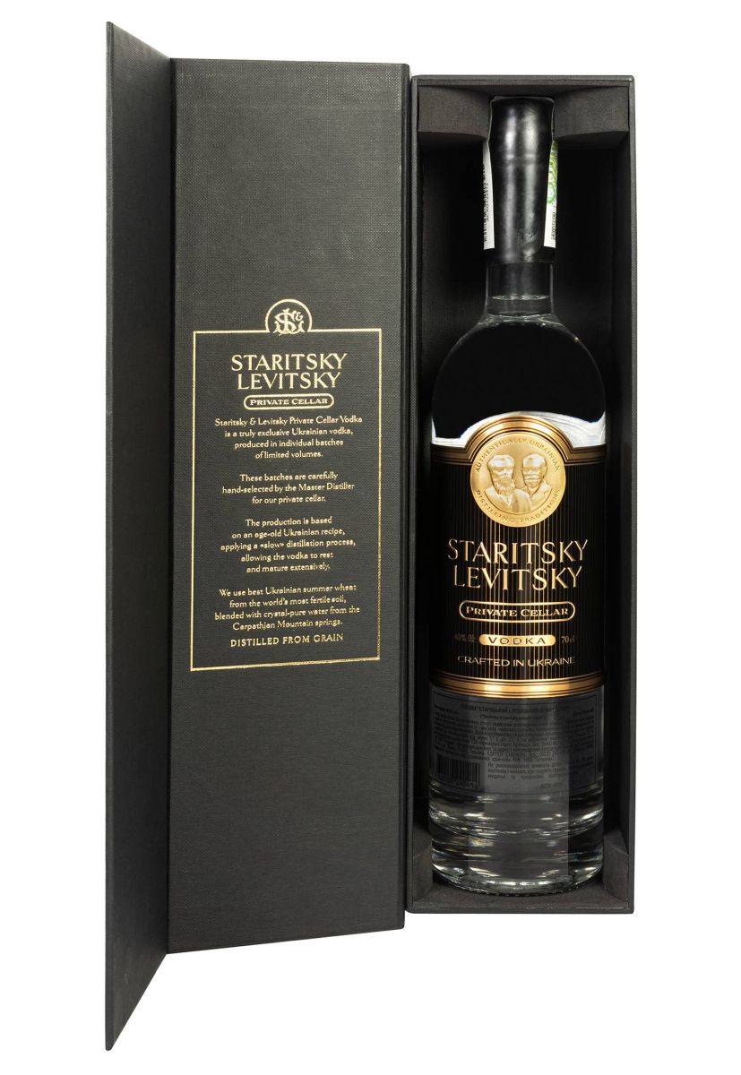 Водка Staritsky & Levitsky Private Cellar в коробке 40% 0.7 л