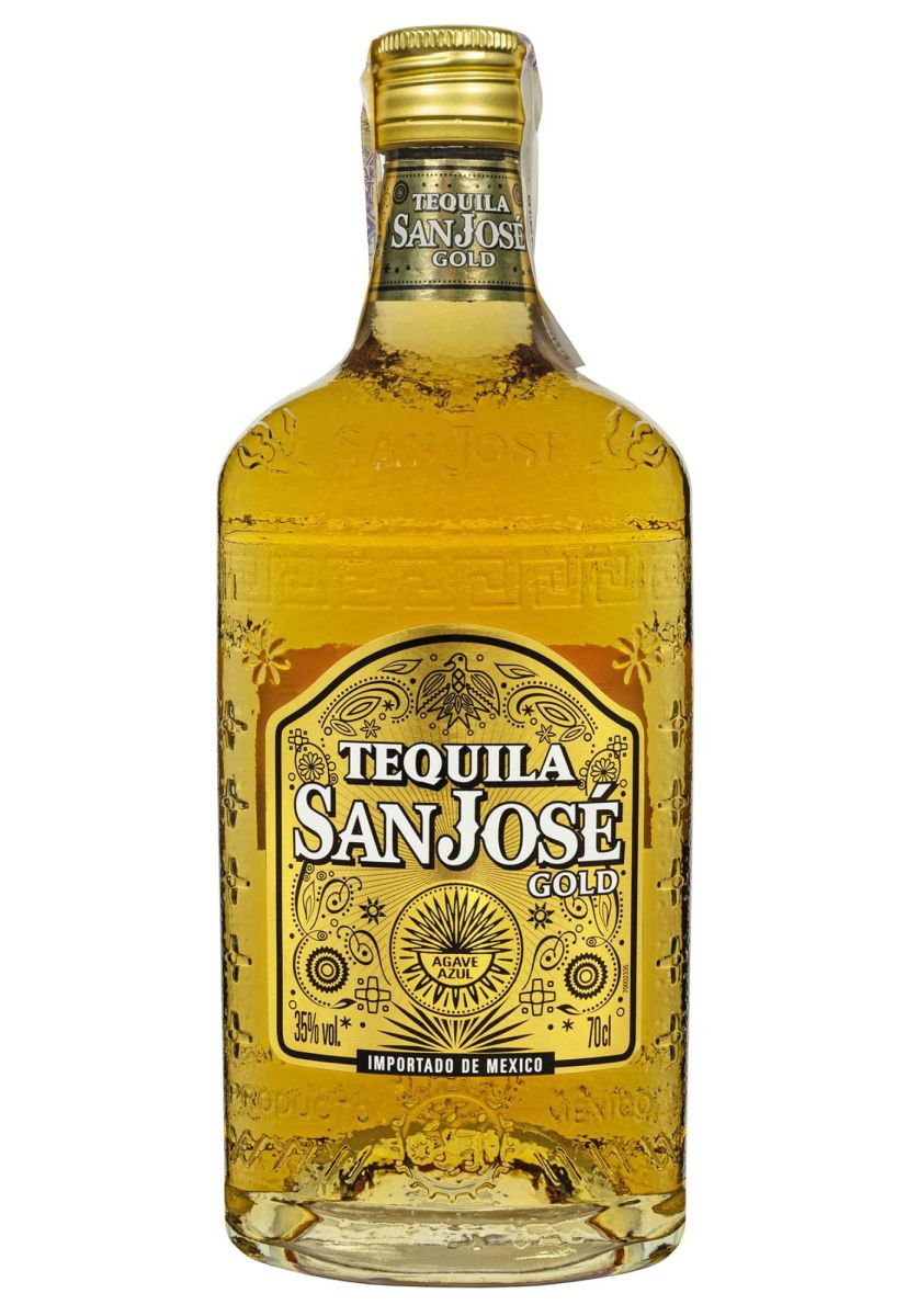 Текила San Jose Gold 0.7 л