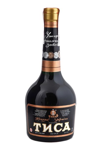 Коньяк ТИСА марочний 6 років 0.5 л