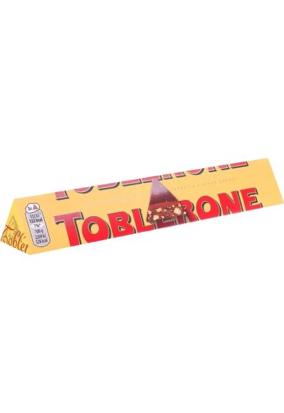 Шоколад Toblerone молочный с нугой из меда и миндаля 100 г