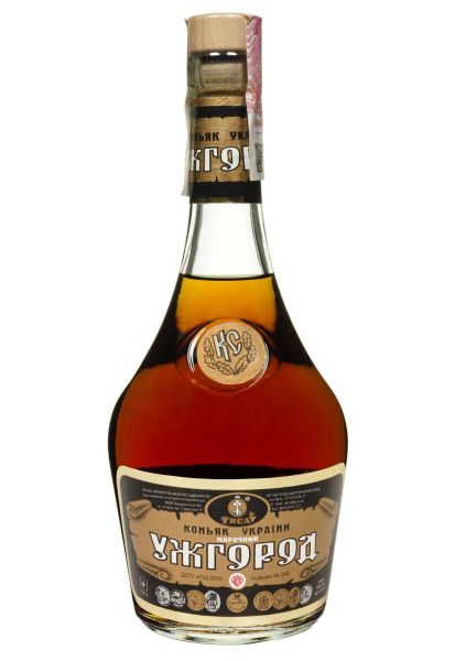 Коньяк Ужгород марочний 10 років 0.5 л