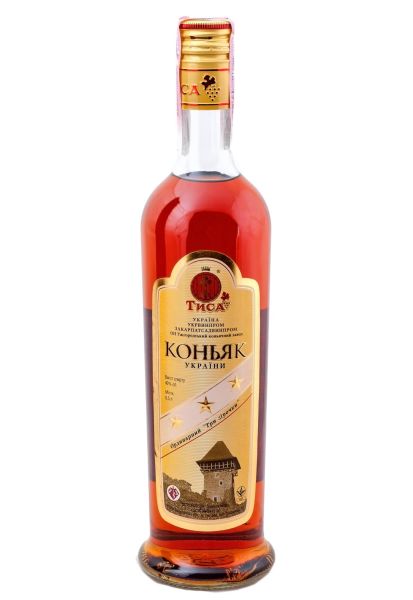 Коньяк Ужгород Ординарний 3 роки 0.5 л