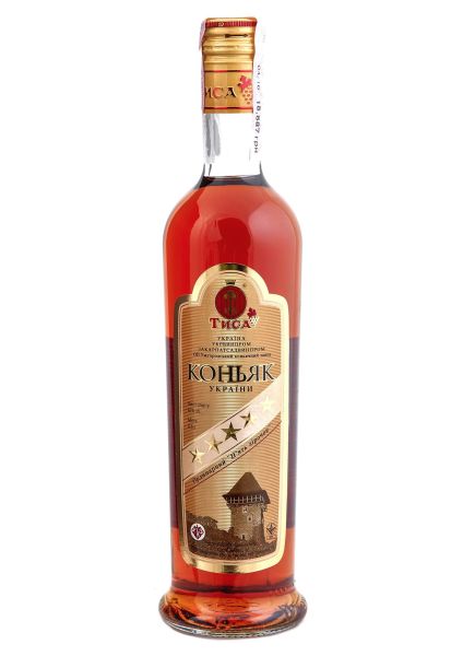 Коньяк Ужгород Ординарний 5 років 0.5 л