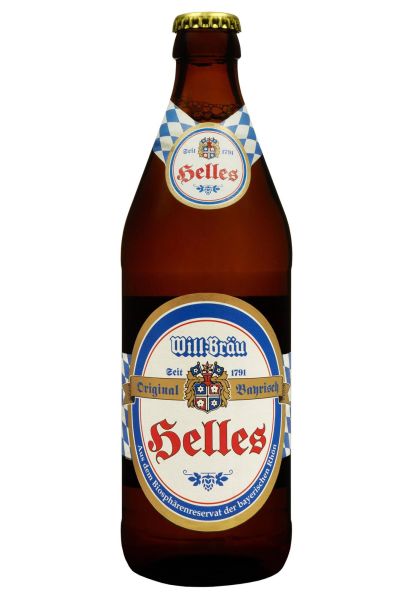 Пиво Will-Brau Helles светлое фильтрованное 0,5 л