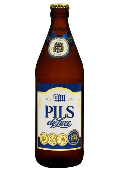 Пиво Will-Brau Pils de Luxe светлое фильтрованное 0,5 л
