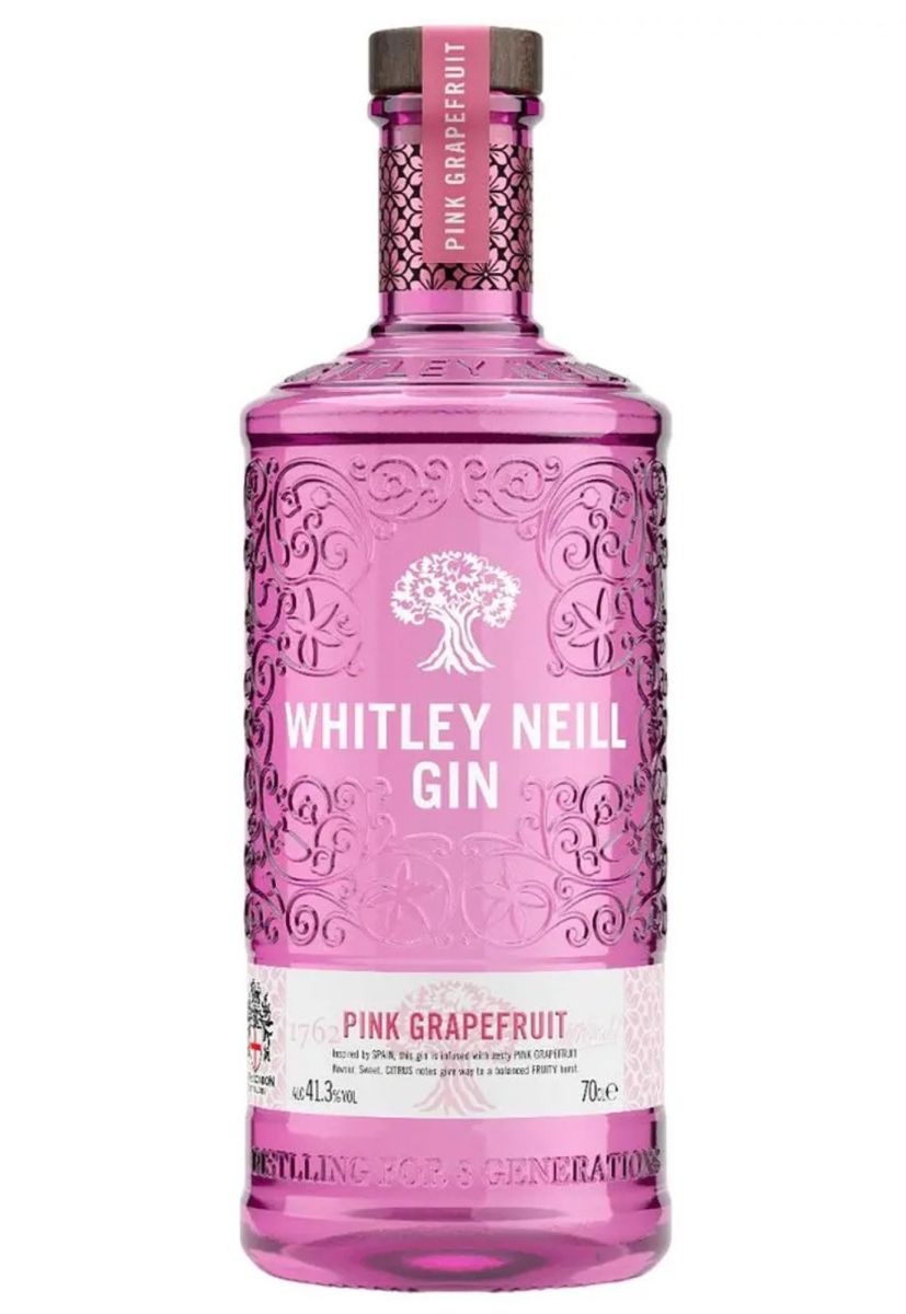 Джин Whitley Neill Pink Grapefruit 41.3% 0.7 л